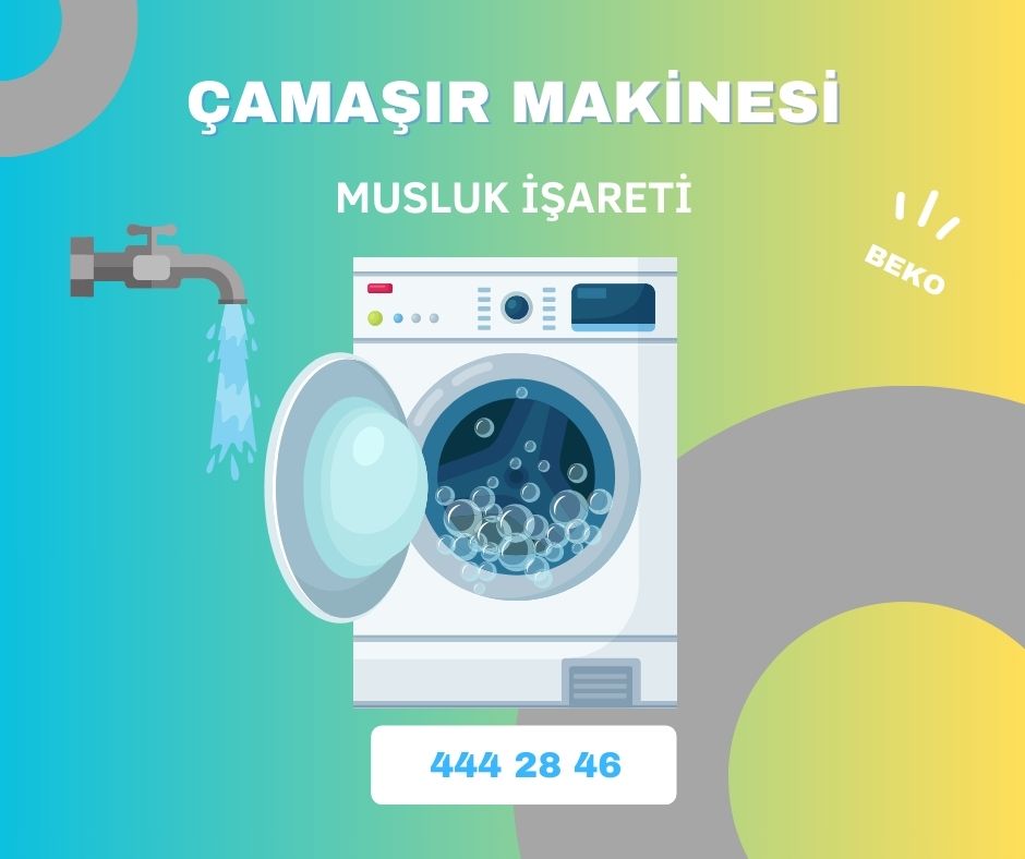 Beko Çamaşır Makinesi Musluk İşareti
