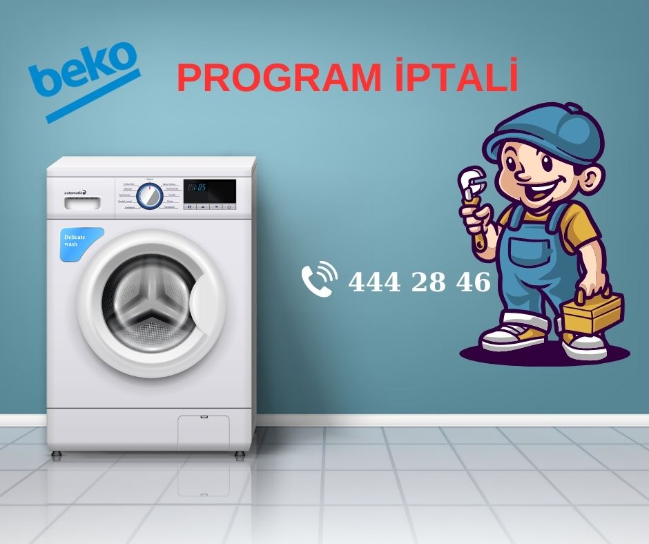 Beko Çamaşır Makinesi Program İptali