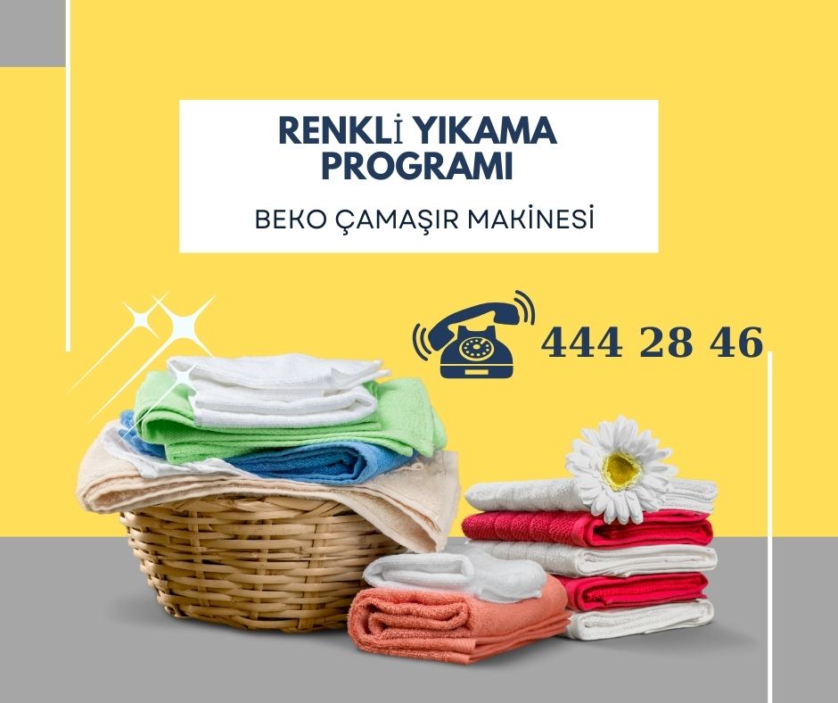 Beko Çamaşır Makinesi Renkli Yıkama Programları