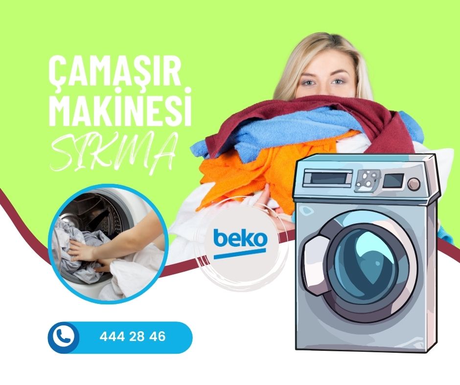 Beko Çamaşır Makinesi Sıkma İşareti