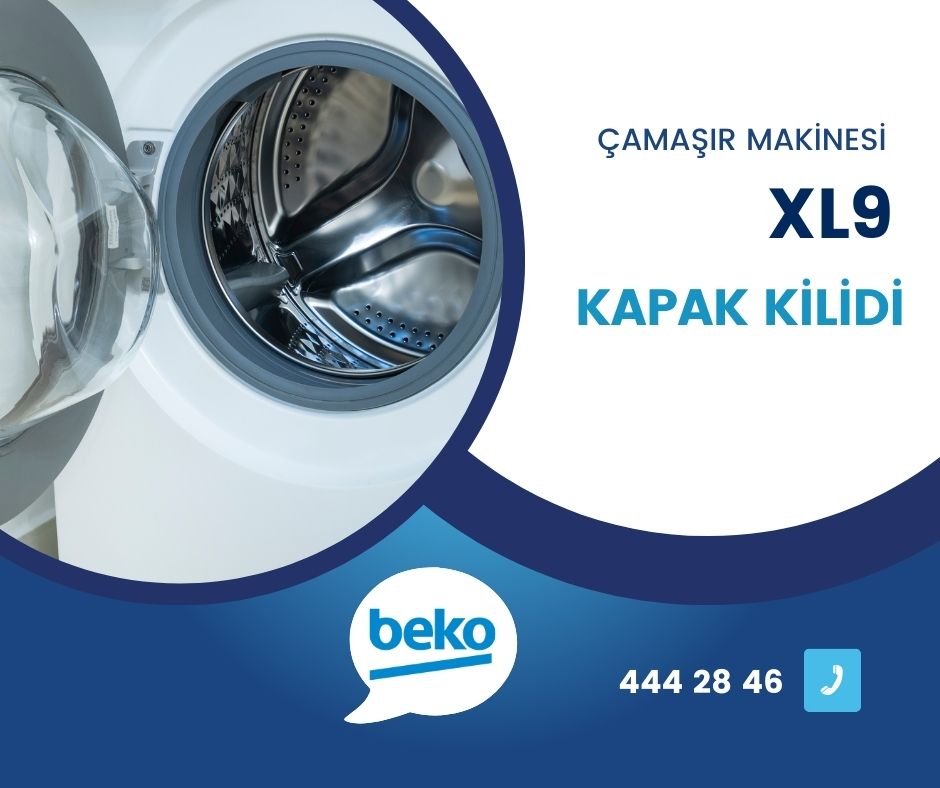 Beko Xl9 Çamaşır Makinesi Kapak Kilidi