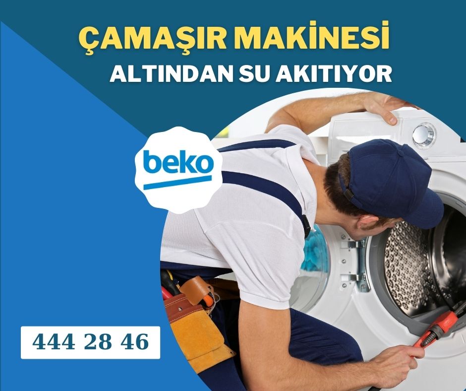Beko Çamaşır Makinesi Alltından Su Akıtıyor
