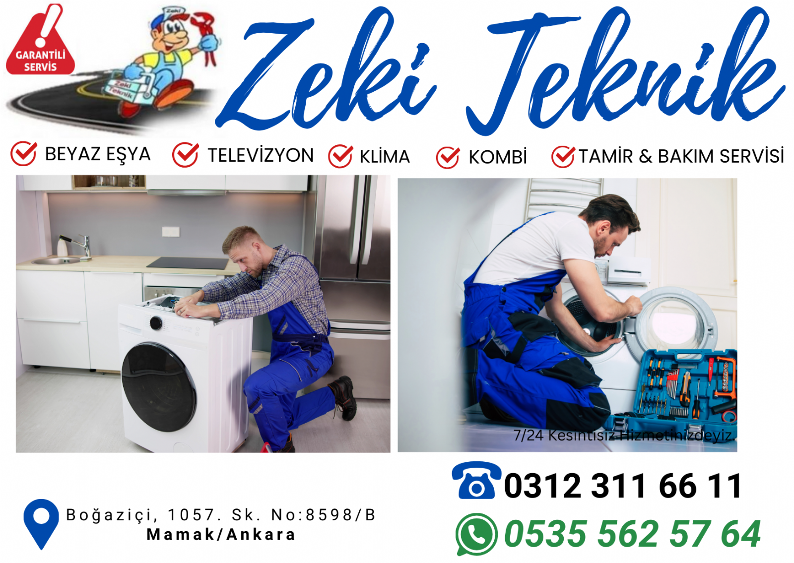 Boğaziçi  Çamaşır Makinesi Tamircisi
