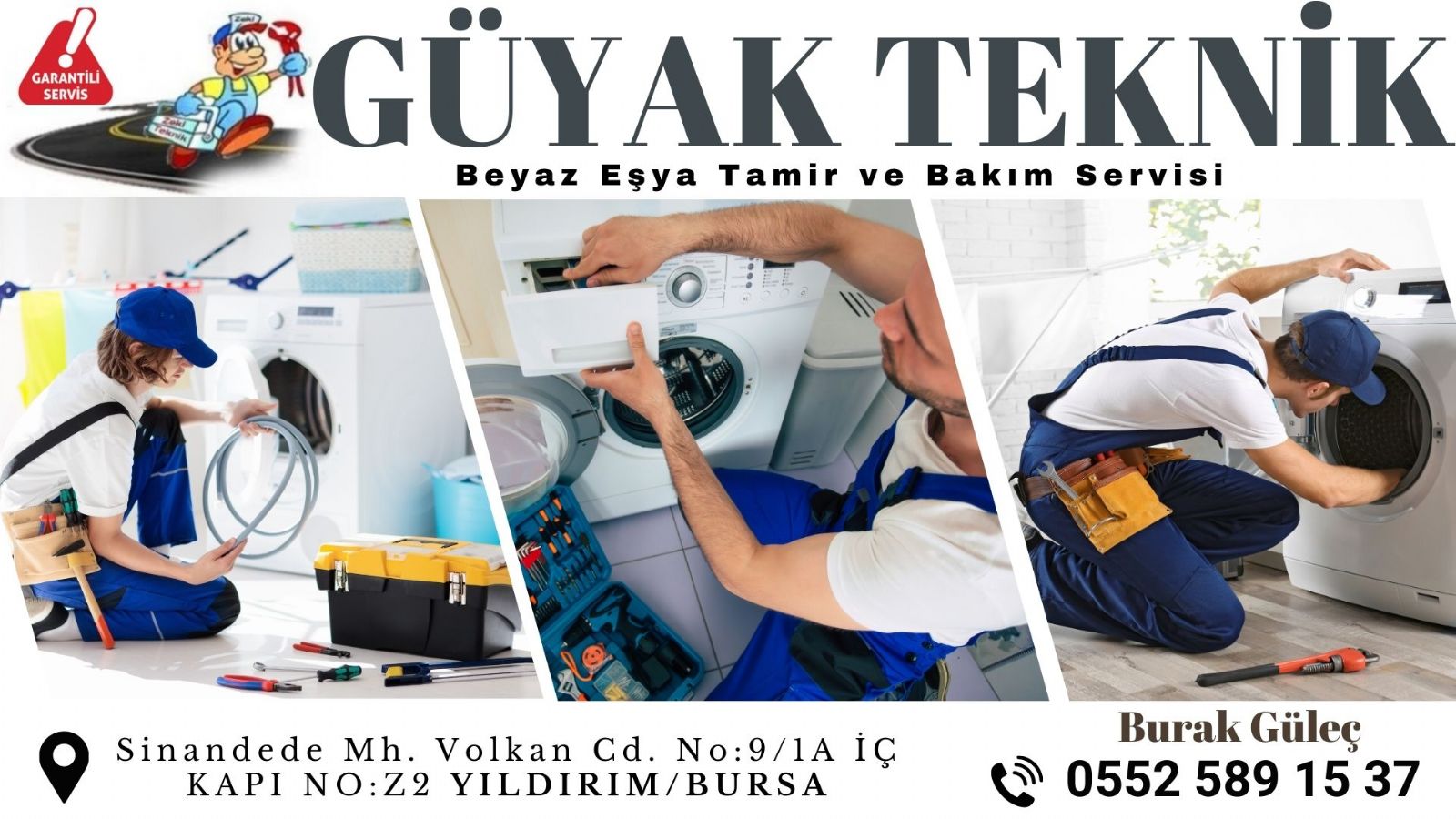 Bursa  Yüzüncü Yıl Çamaşır Makinesi Tamircisi
