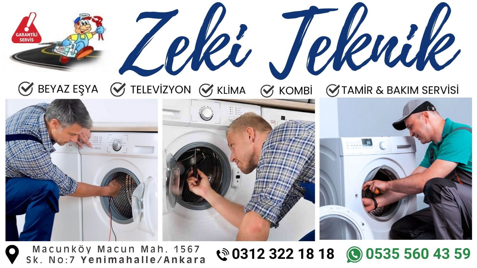 Macunköy Çamaşır Makinesi Tamircisi