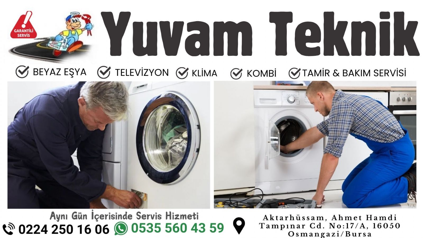 Osmangazi Çamaşır Makinesi Tamircisi