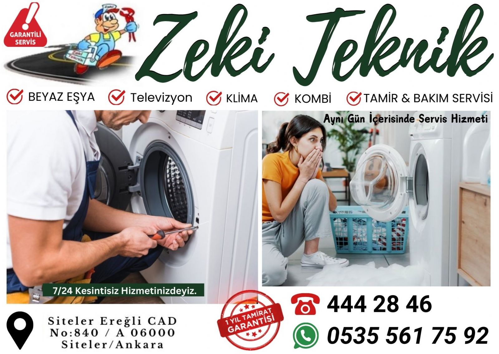 Siteler Çamaşır Makinesi Tamircisi