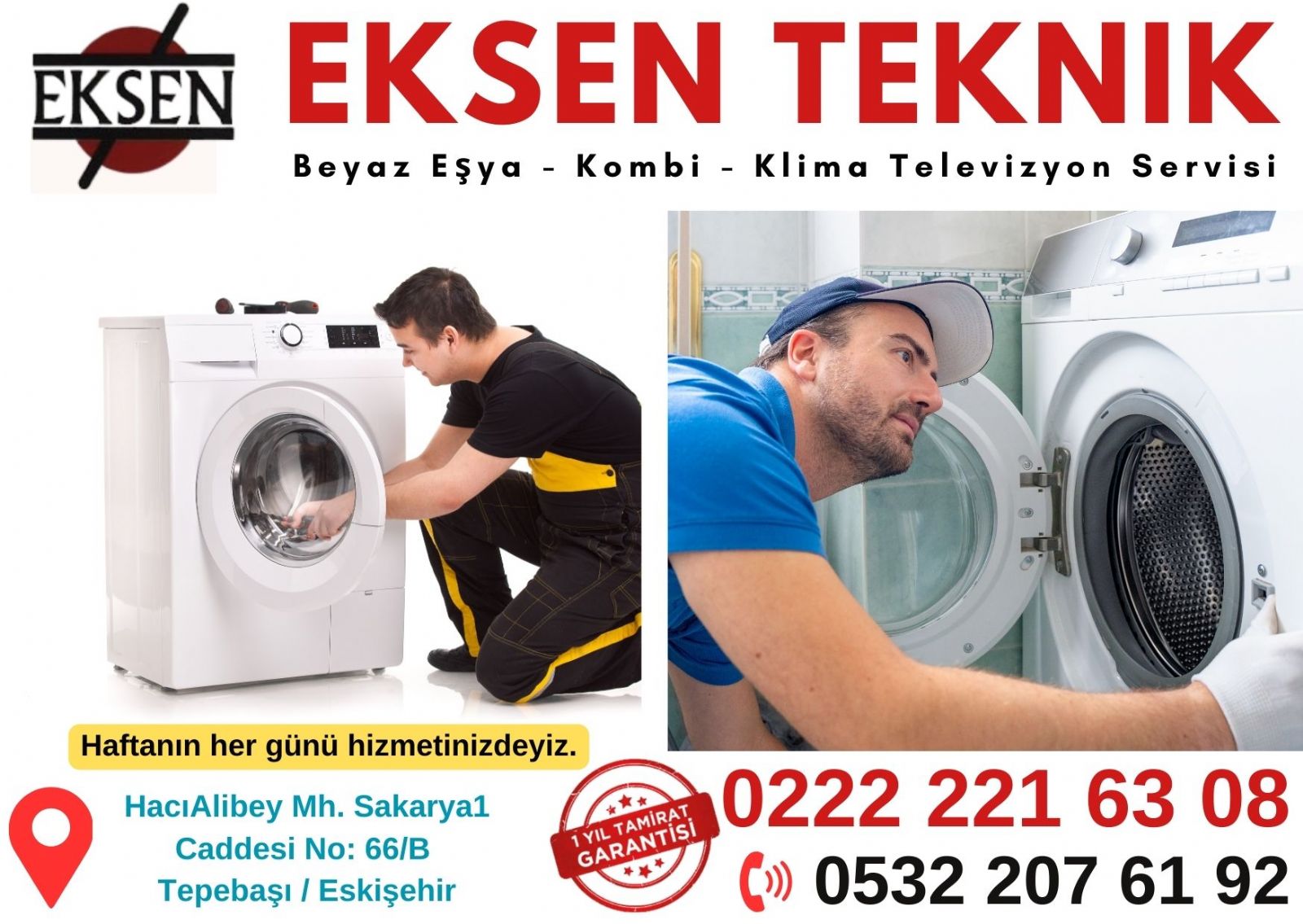 Eskişehir Çamaşır Makinesi Servisi
