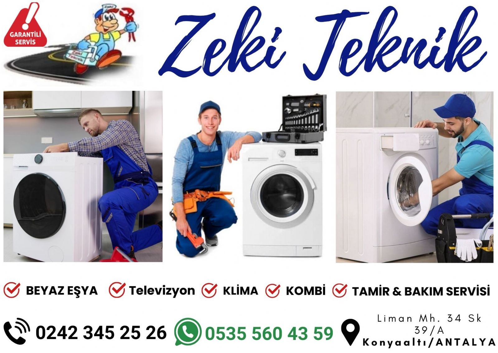 Liman Çamaşır Makinesi Tamircisi